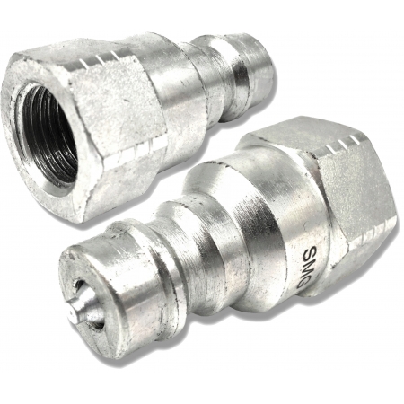 SZYBKOZŁĄCZE HYDRAULICZNE EURO WTYCZKA KRÓTKA GWINT WEWNĘTRZNY 1/4 "